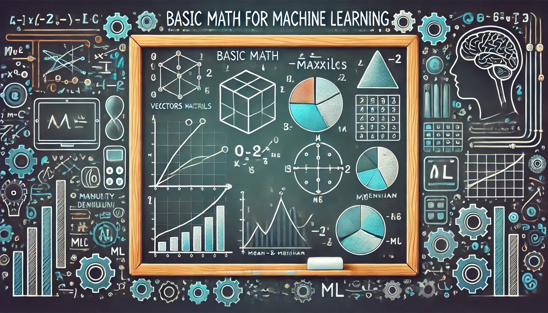 Cover Image for 1.6: Basic Math for ML